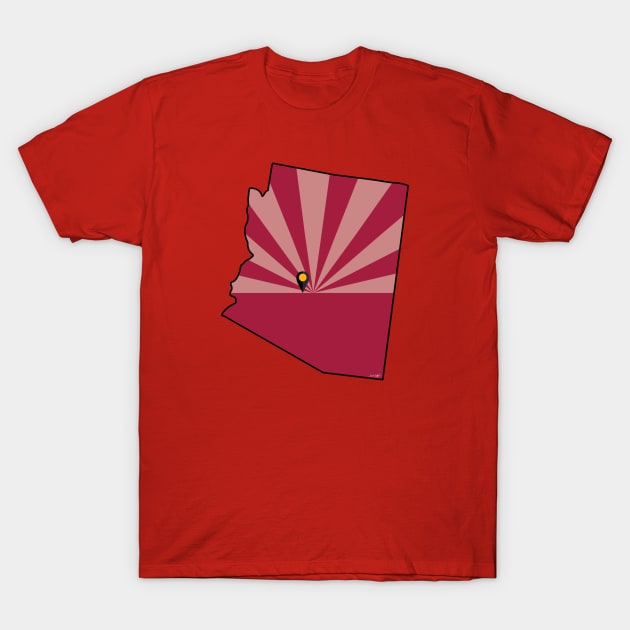 Arizona Football T-Shirt by doctorheadly